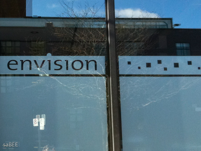 envision office vinyl graphics