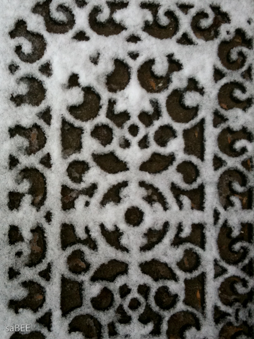 snow mat pattern