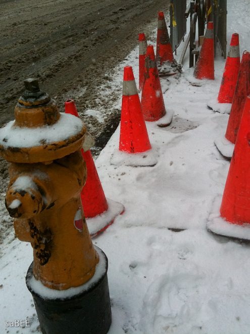 wintry street
