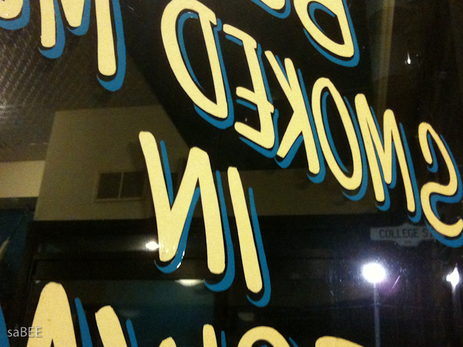 window sign