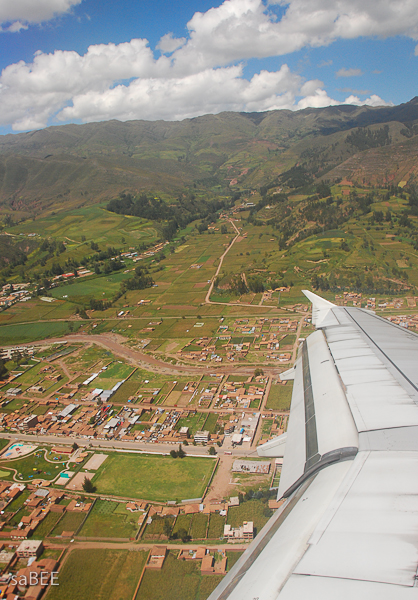 flying into Cusco