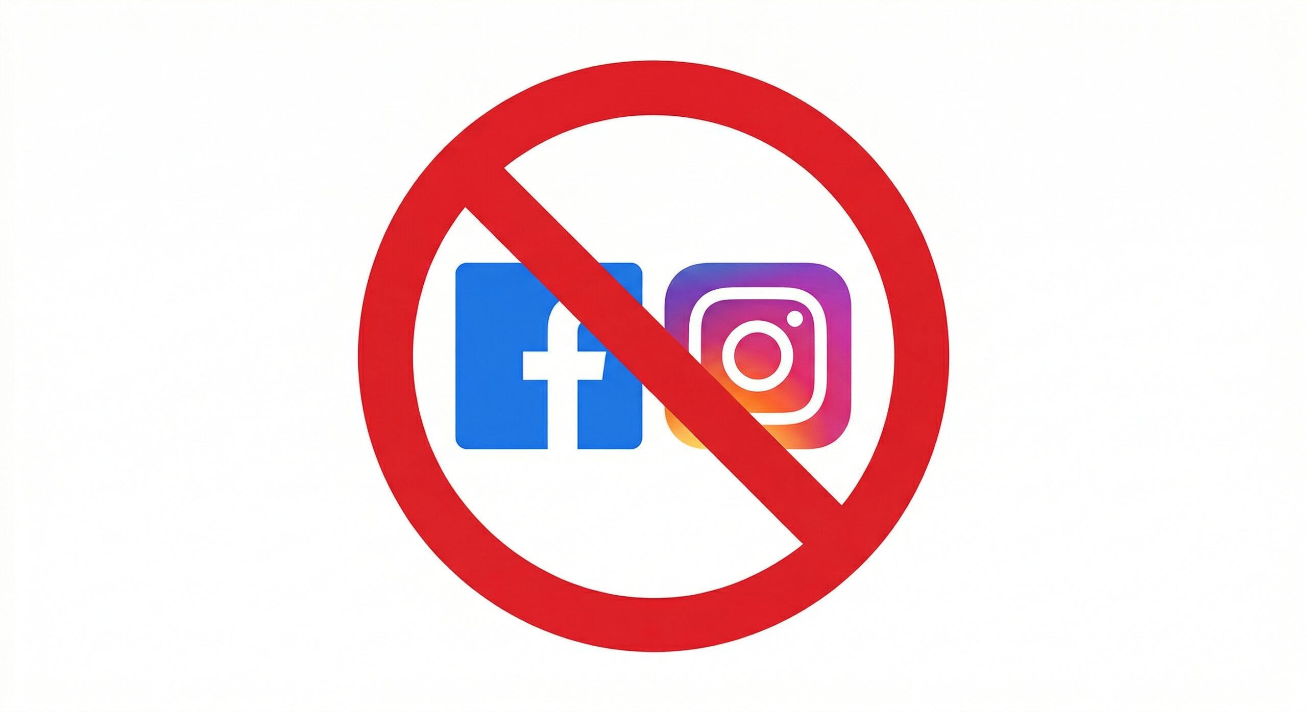 no meta Facebook instagram delete meta accounts